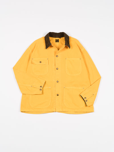 Relax Fit Oxford Coverall Yellow