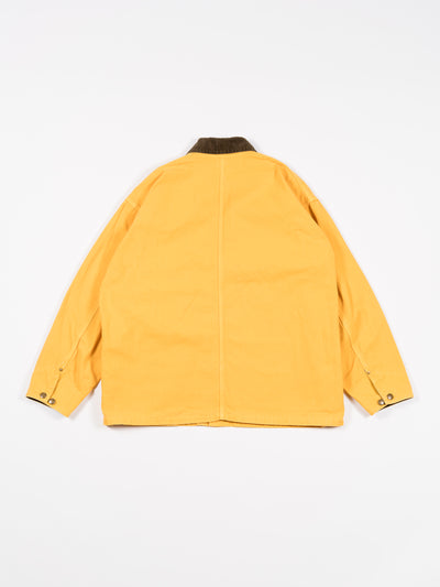 Relax Fit Oxford Coverall Yellow