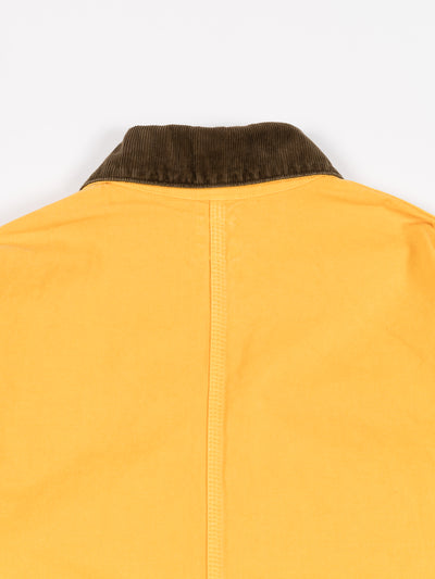 Relax Fit Oxford Coverall Yellow