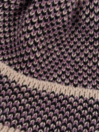 Reverse Geo Beanie Beige