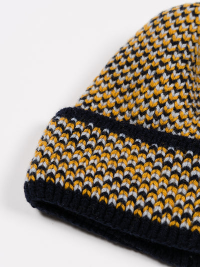 Reverse Geo Beanie Navy