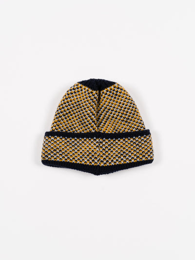 Reverse Geo Beanie Navy