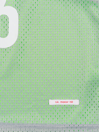 Reversible Ball Jersey Grey/Neon Green Mesh