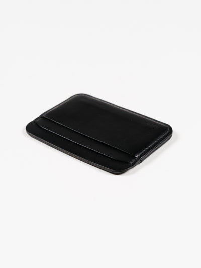Round Luxe PLUS Wallet V2 Black Chromexcel