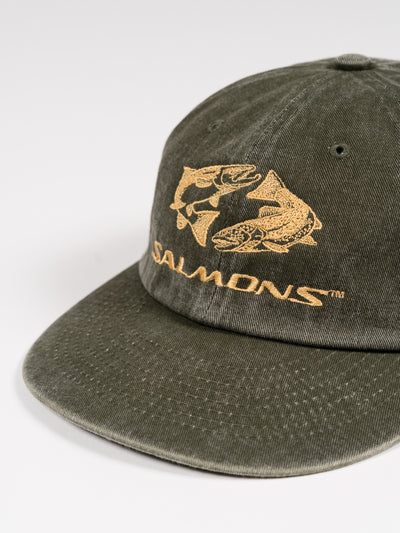 'SALMONS' Cap 'Angler's Edition' Hard Washed Sage