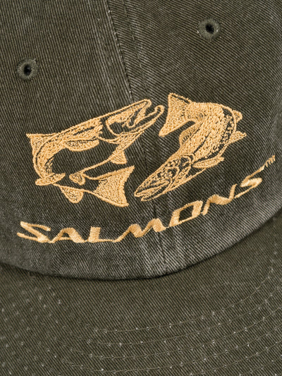 'SALMONS' Cap 'Angler's Edition' Hard Washed Sage