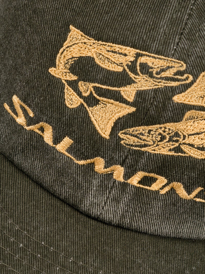 'SALMONS' Cap 'Angler's Edition' Hard Washed Sage