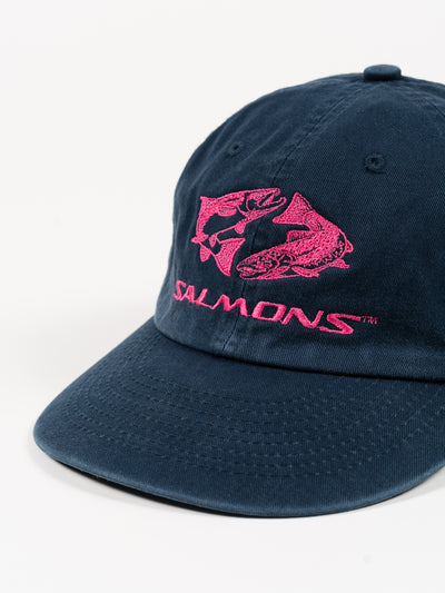 'SALMONS' Cap Washed Navy
