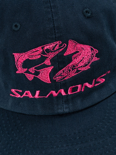 'SALMONS' Cap Washed Navy