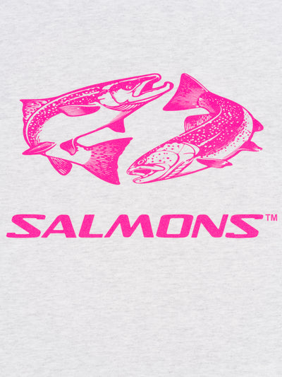 'SALMONS' T-Shirt Ash Grey