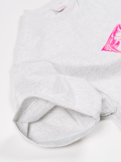 'SALMONS' T-Shirt Ash Grey