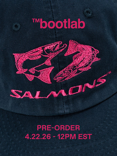 'SALMONS' Cap Washed Navy PRE-ORDER