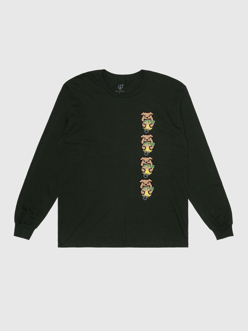 Bully OG Logo Long Sleeve Tee Forest | Shirts | Meridian