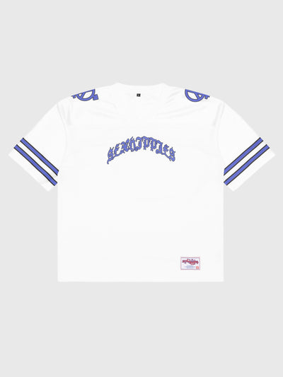Gridiron Jersey White Purple