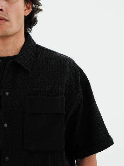 MS-124 Block Shirt AerTension™ Carbon