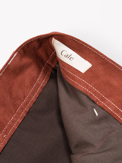 Sheep Suede Light Pant Brick
