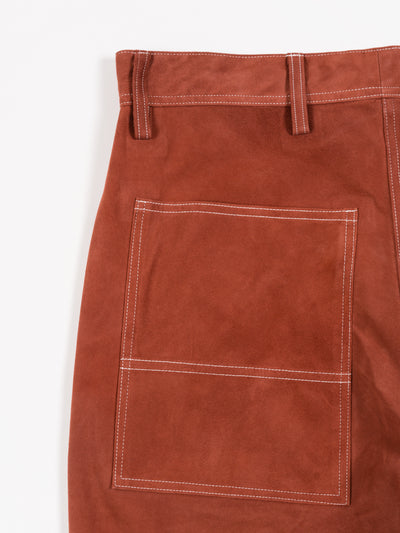 Sheep Suede Light Pant Brick