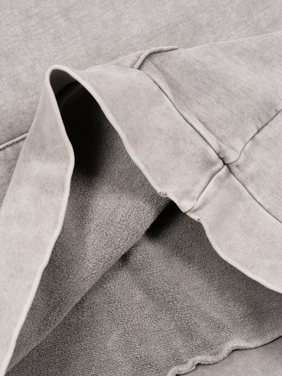 Spray Can Hoodie Washed & Distressed Grey