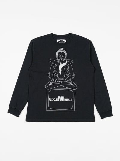 TV Youth LS Tee Washed Black