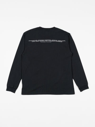 TV Youth LS Tee Washed Black