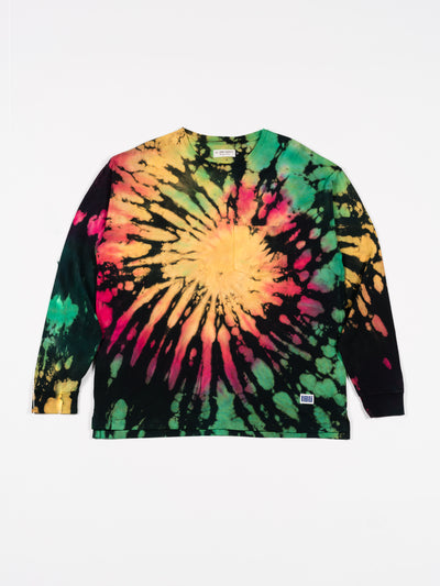 Tie Dye L/S Tee B Rainbow Splash
