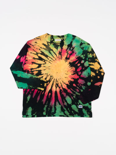 Tie Dye L/S Tee B Rainbow Splash