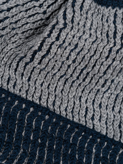 Wave Skully Navy Grey