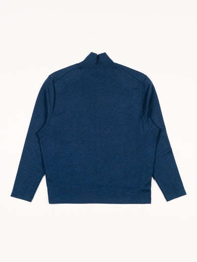 Wool Punch Rollneck Navy | Layers | Meridian