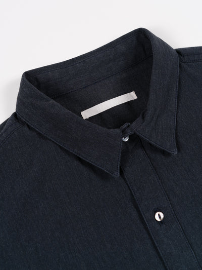 Work S/S Shirt Top Charcoal