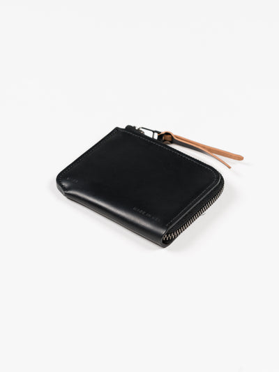 Zip Luxe V2 Wallet Black Chromexcel