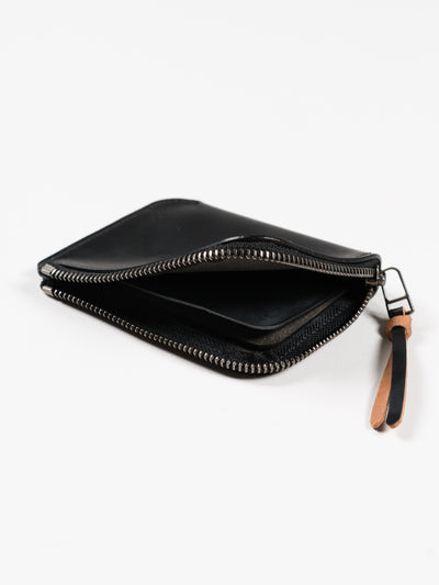 Zip Luxe V2 Wallet Black Chromexcel