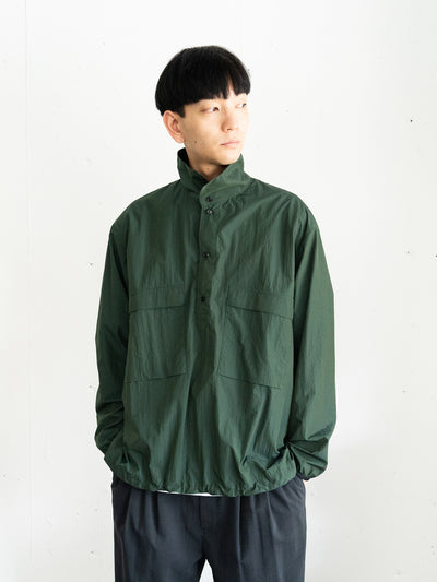 Double Pocket Anorak Deep Green | Outerwear | Meridian