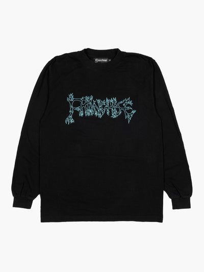 Metal Hoop Heavy Weight L/S Tee Black | Shirts | Meridian