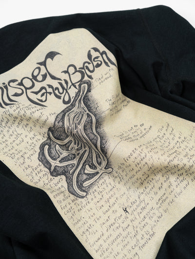 South2 West8 x Ben Miller LS Crew Neck Tee Whisper Fly Brush Black