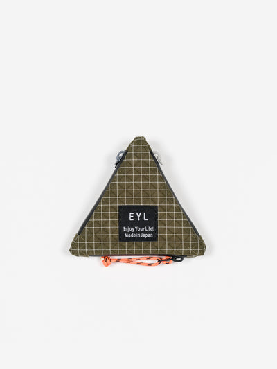 Coin Purse Dyneema 210 Denier X-grid Olive