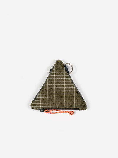 Coin Purse Dyneema 210 Denier X-grid Olive
