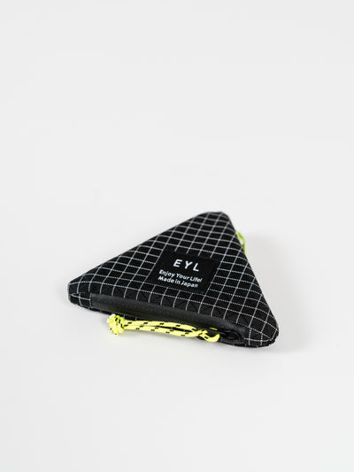 Coin Purse Dyneema 210 Denier X-grid Black