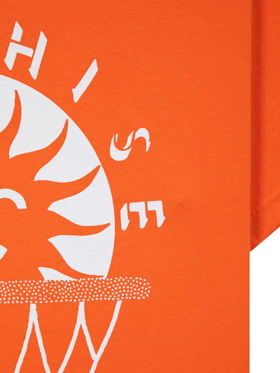 Sunny Short Sleeve T-Shirt Washed Orange