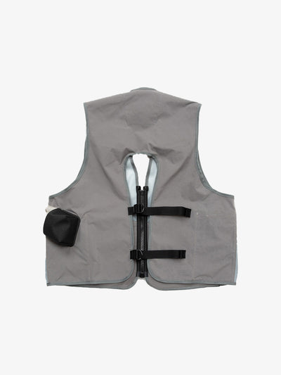 Crisp Luggage Vest Grey | Outerwear | Meridian